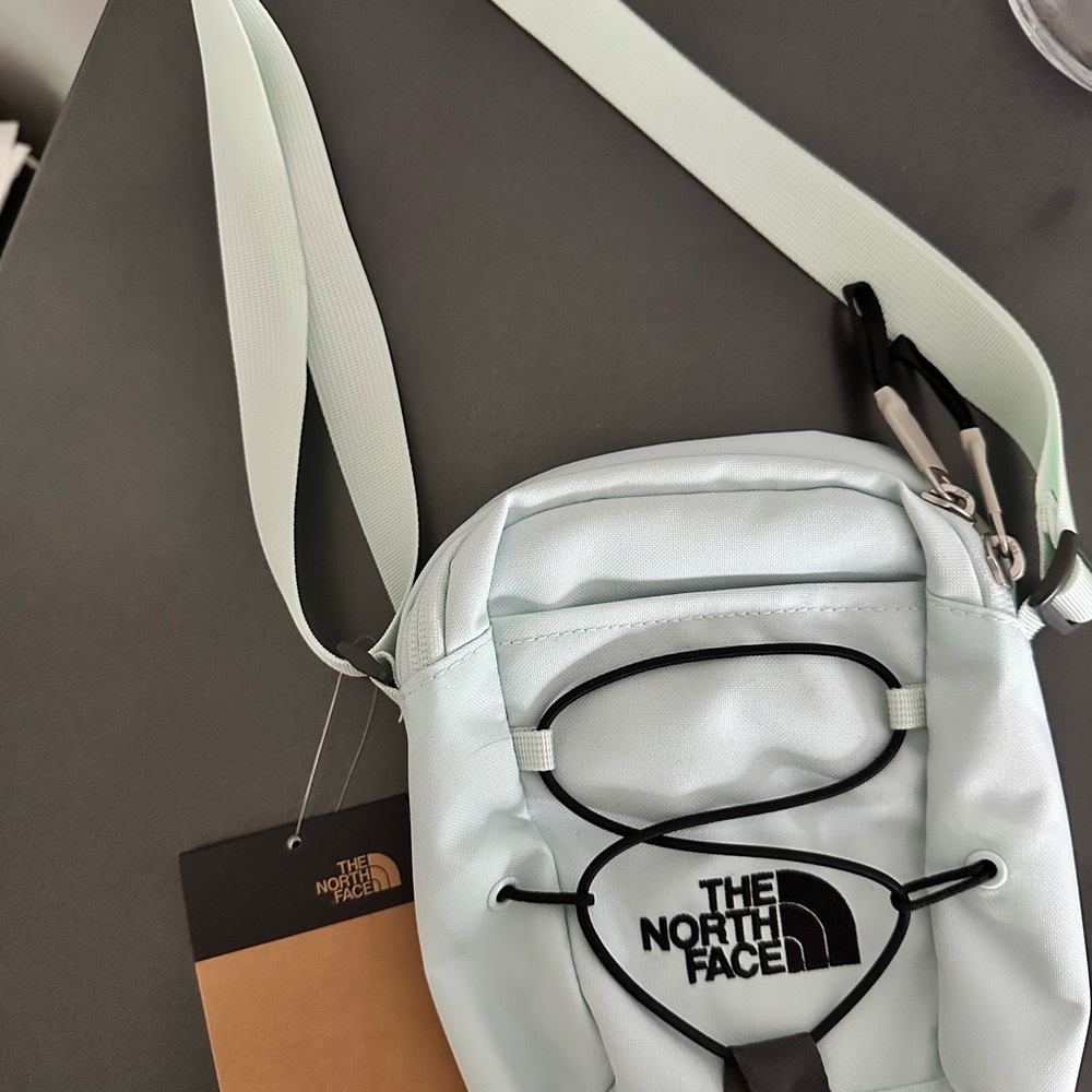 The North Face Light Blue Crossbody Bag